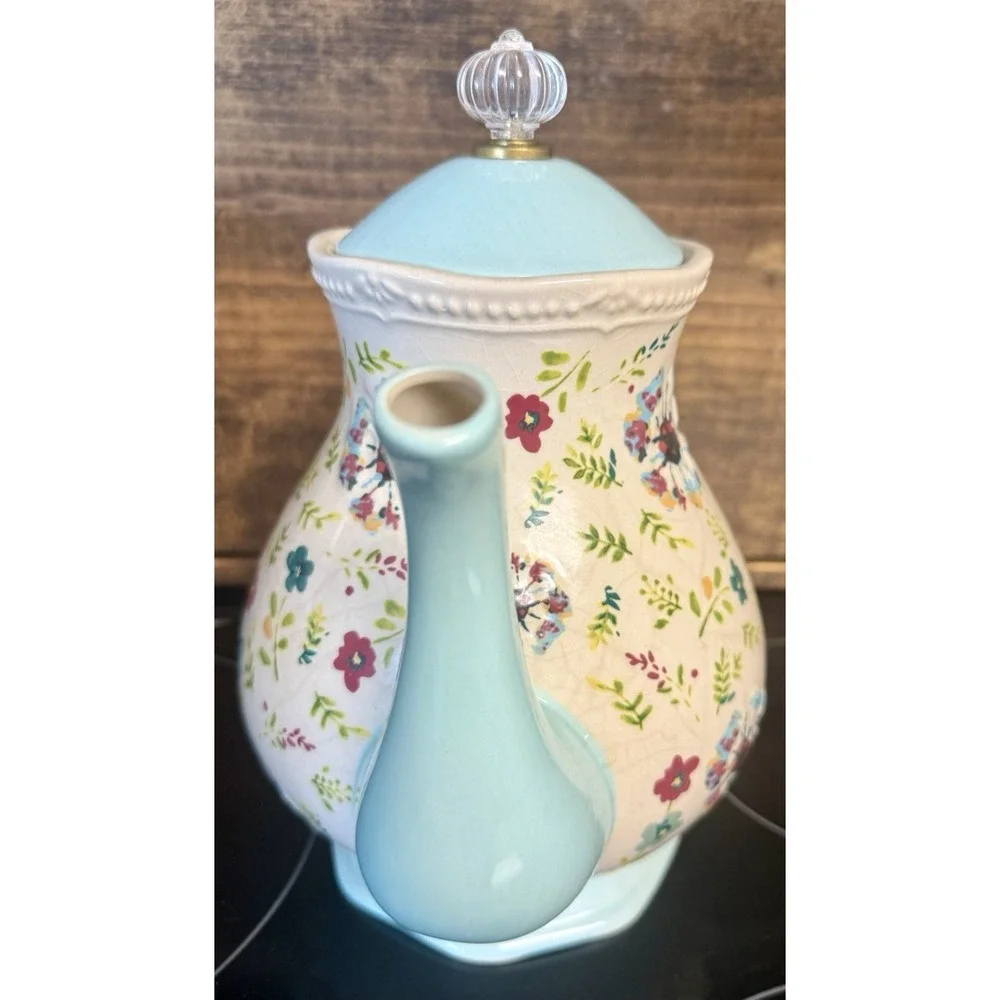 The Pioneer Woman Kari 2.4-Quart Tea Pot /Coffee Pot